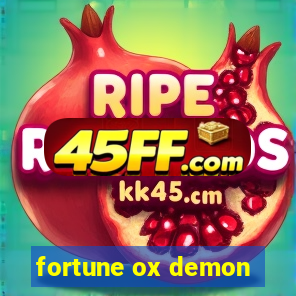 fortune ox demon
